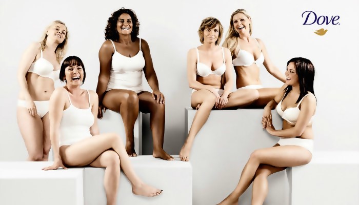 dove ad campaign featured women