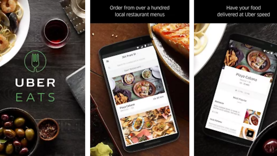 restaurant food app Uber eats
